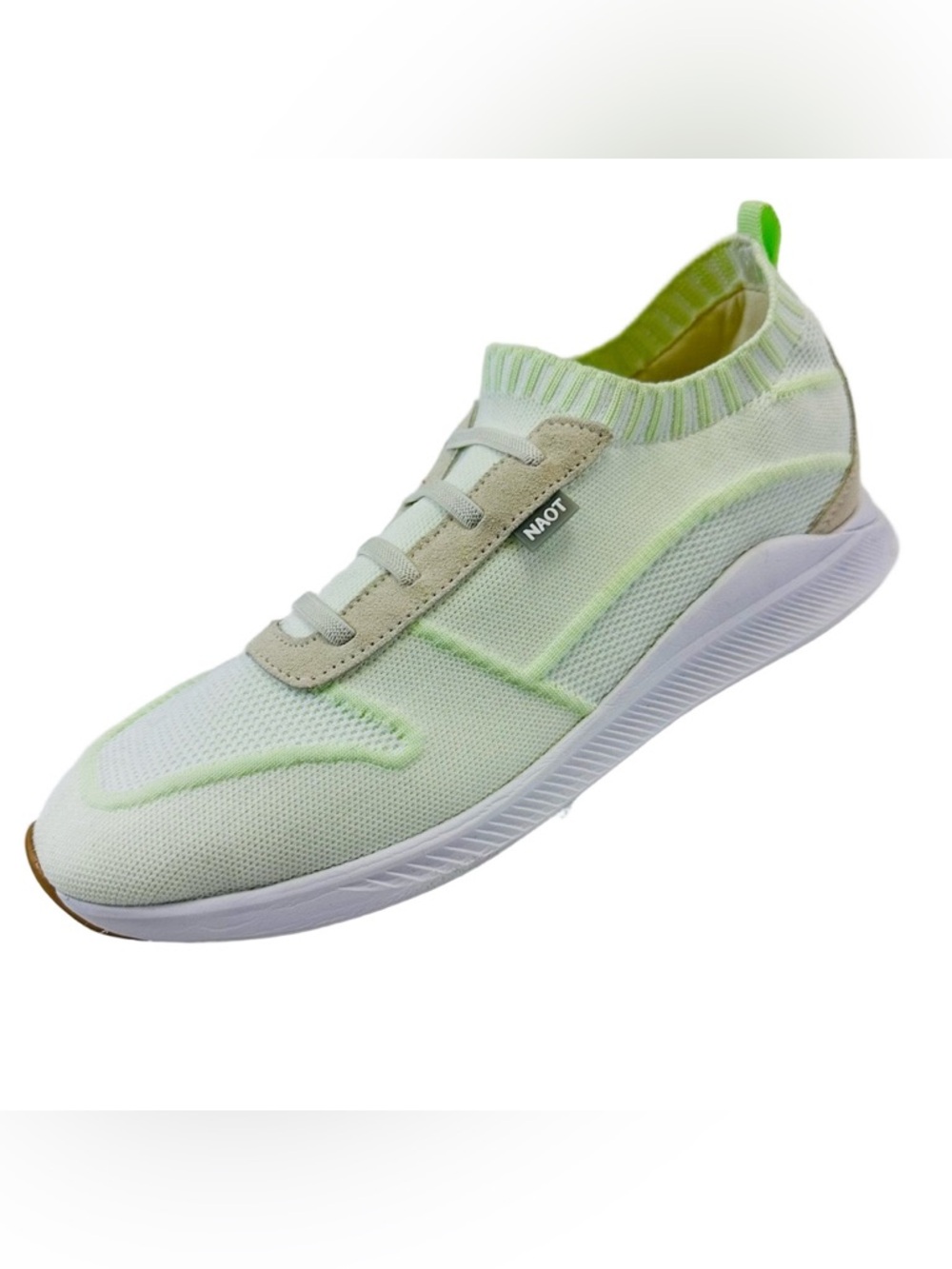 Naot knit slip on womens  sneaker Size 40 Adonis mint